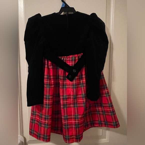 Cute vintage little girls holidays dress. Size 5 - Picture 5 of 6